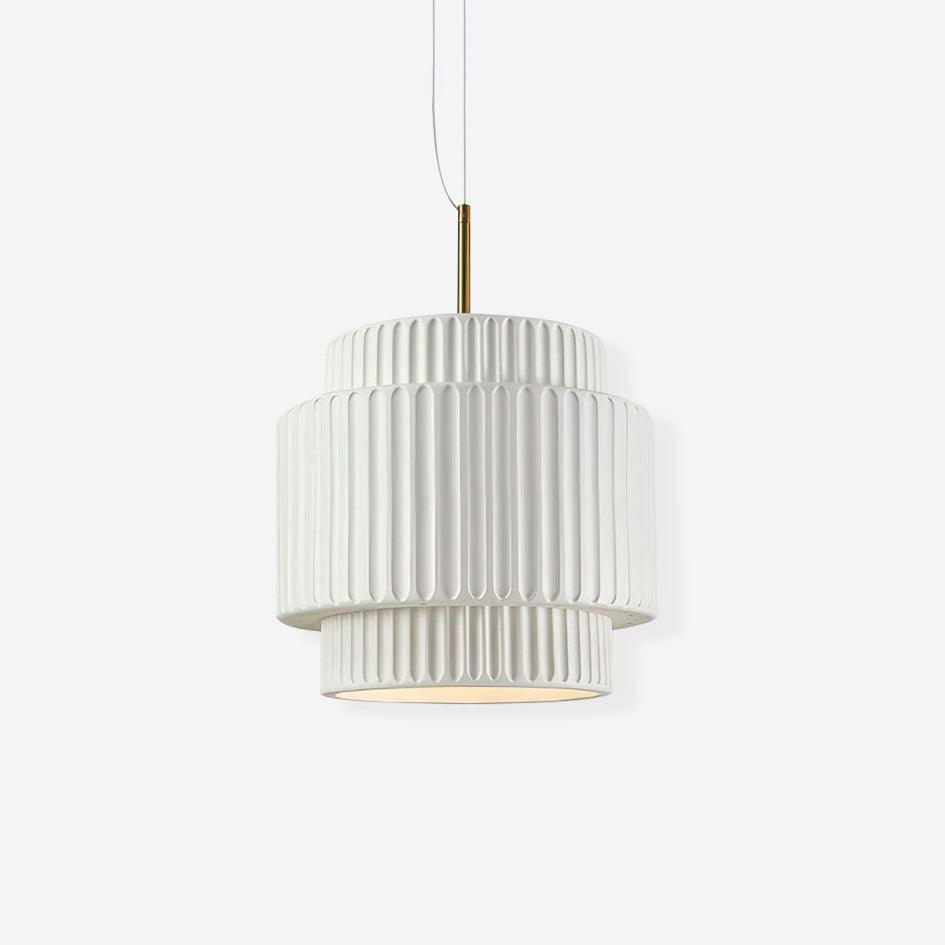 Aurelia Ribbed Pendant Light-Neutral Decor