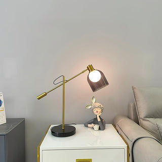 Locor Lampe de Table Industrielle en Marbre