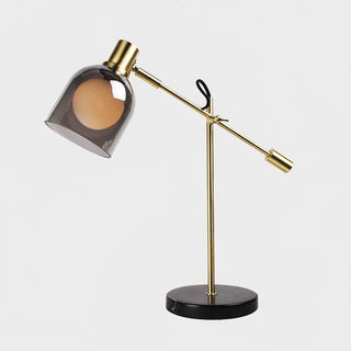 Locor Lampe de Table Industrielle en Marbre