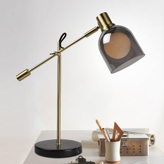 Locor Lampe de Table Industrielle en Marbre