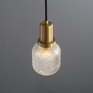 Cacarir Suspension en Laiton et Verre Premium