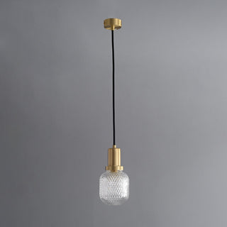 Cacarir Suspension en Laiton et Verre Premium