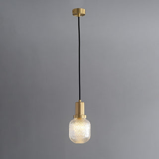 Cacarir Suspension en Laiton et Verre Premium