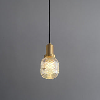 Cacarir Suspension en Laiton et Verre Premium