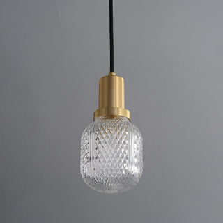 Cacarir Suspension en Laiton et Verre Premium