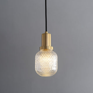 Cacarir Suspension en Laiton et Verre Premium