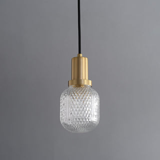 Cacarir Suspension en Laiton et Verre Premium