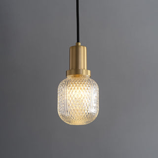 Cacarir Suspension en Laiton et Verre Premium