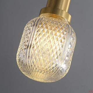 Cacarir Suspension en Laiton et Verre Premium