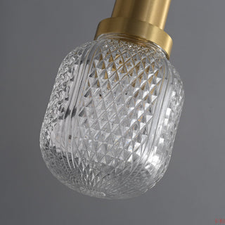 Cacarir Suspension en Laiton et Verre Premium