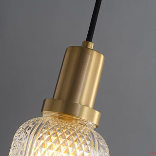 Cacarir Suspension en Laiton et Verre Premium