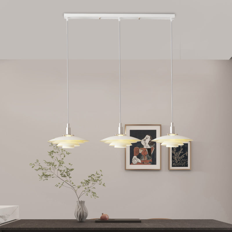 Crains Suspension Bol Moderne, Métal, Blanc, Chambre
