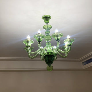 Silva Rétro Lustre Métal Verre Salon Salle à Manger