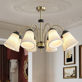 Ray Rétro LED Lustre Or Métal Chambre À Coucher/Salle À Manger
