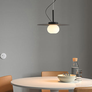 Arisha Suspension Minimaliste Métal Verre Salle à Manger Salle d'étude