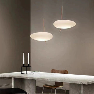 Valentina Suspension Moderne Galets Acrylique Métal Salon