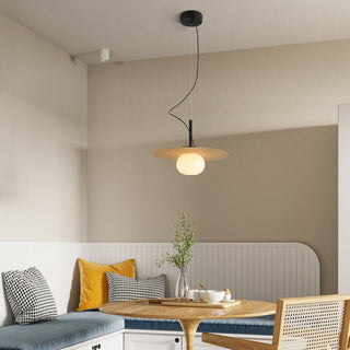 Arisha Suspension Minimaliste Métal Verre Salle à Manger Salle d'étude