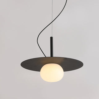 Arisha Suspension Minimaliste Métal Verre Salle à Manger Salle d'étude