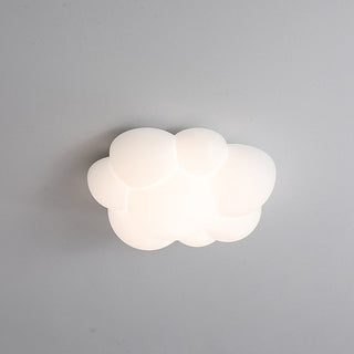Aria Plafonnier LED Nuage Nordique Résine Chambre à Coucher