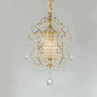 Silva Moderne Métal Cristal Suspension Chambre à Coucher