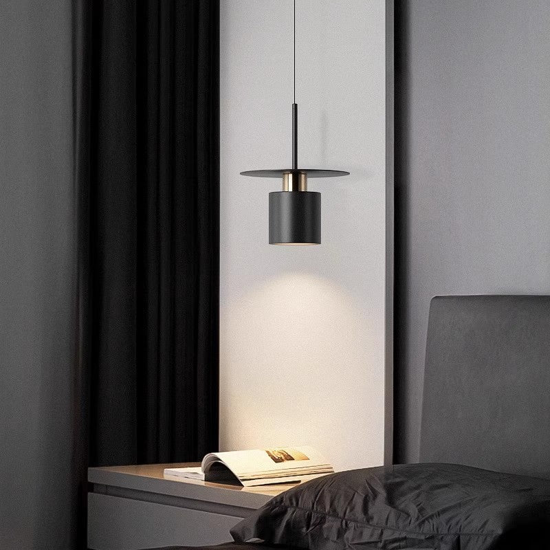 Valentina Industrie LED Suspension Métal Chambre à coucher/salle à manger