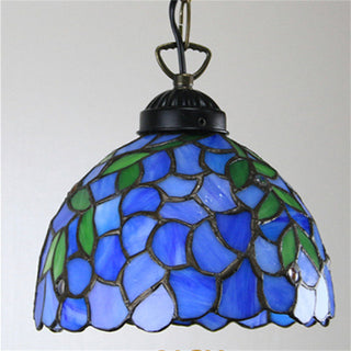 Tiffany Cottage LED Suspension Métal Verre Chambre À Coucher/Salon