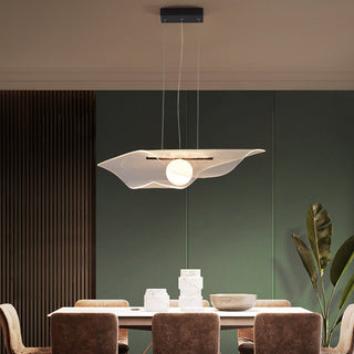 Arisha Suspension LED Minimaliste Acrylique Métal Salon