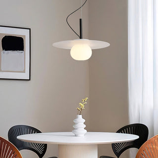 Arisha Suspension Minimaliste Métal Verre Salle à Manger Salle d'étude