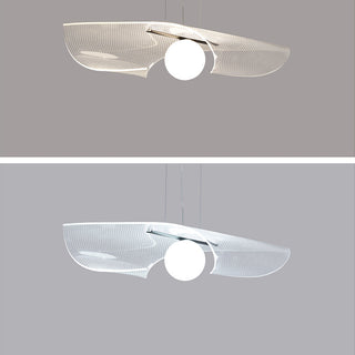 Arisha Suspension LED Minimaliste Acrylique Métal Salon
