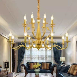 Silva Rustique Métal Verre Lustre Salon Chambre à Coucher