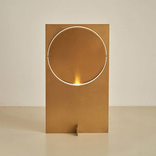 Axis Rotating Disc Table Lamp-Neutral Decor