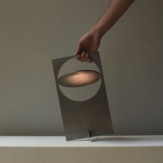 Axis Rotating Disc Table Lamp-Neutral Decor