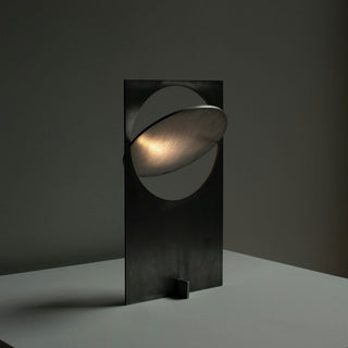 Axis Rotating Disc Table Lamp-Neutral Decor
