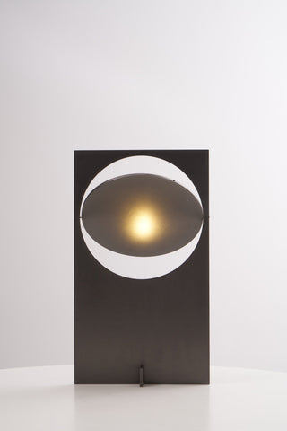 Axis Rotating Disc Table Lamp-Neutral Decor