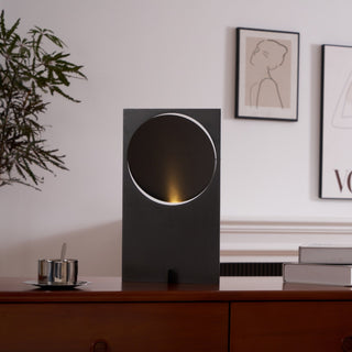 Axis Rotating Disc Table Lamp-Neutral Decor