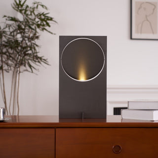 Axis Rotating Disc Table Lamp-Neutral Decor