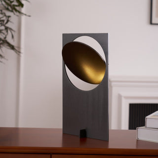 Axis Rotating Disc Table Lamp-Neutral Decor