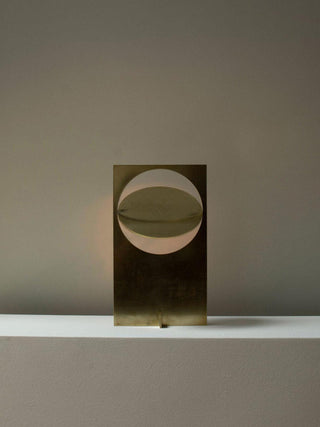 Axis Rotating Disc Table Lamp-Neutral Decor