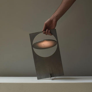 Sixor Lampe de Table en Acier Futuriste