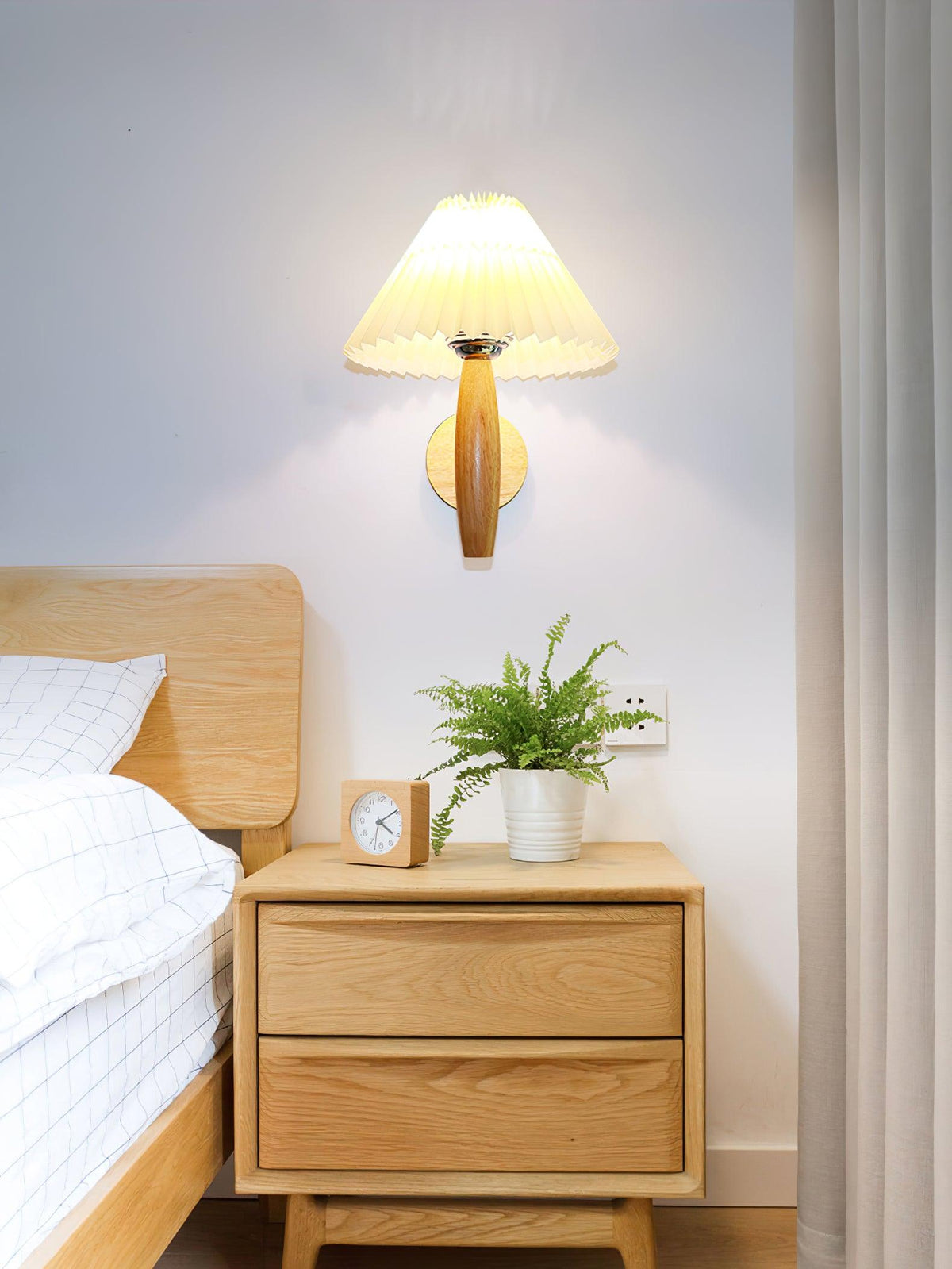 Feleline Applique Murale Moderne en Bois