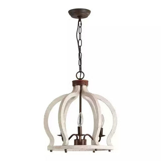 Vivinir Suspension Vintage Industrielle Aura Farmhouse en Bois et Métal
