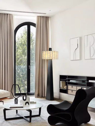 Wolve Lampadaire Albâtre Obelisk