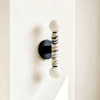 Obelisk Orb Sconce-Neutral Decor