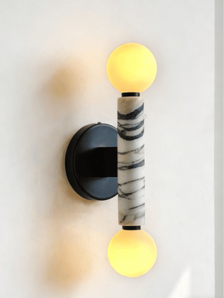 Obelisk Orb Sconce-Neutral Decor