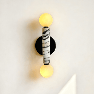 Obelisk Orb Sconce-Neutral Decor