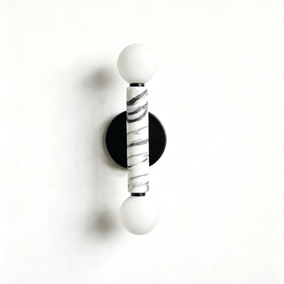 Obelisk Orb Sconce-Neutral Decor