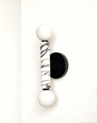 Obelisk Orb Sconce-Neutral Decor