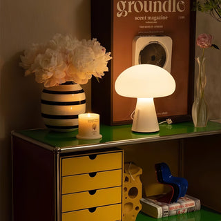 Ombra Lampe de Table en Verre Fantaisie