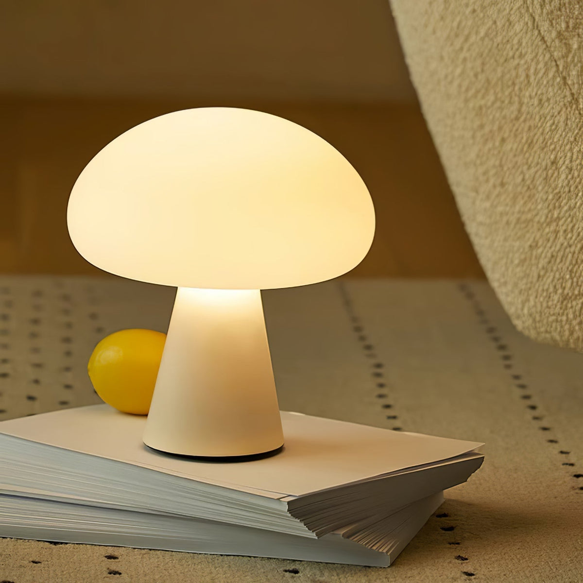Ombra Lampe de Table en Verre Fantaisie