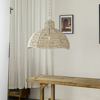 Veliraris Suspension Postmoderne en Métal et Bois De Luxe